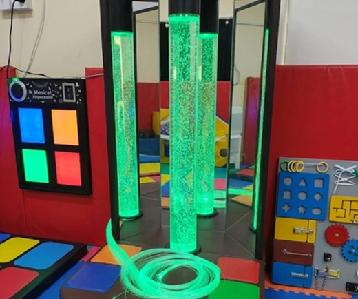 Interactive Sensory Bubble Tube