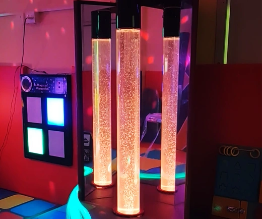 Interactive Sensory Bubble Tube