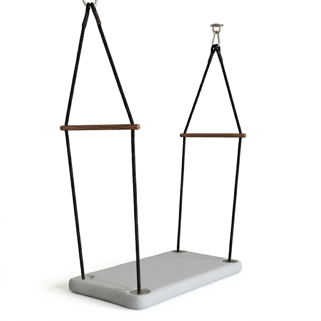 Platform Swing - Rectangle Foam covered padded