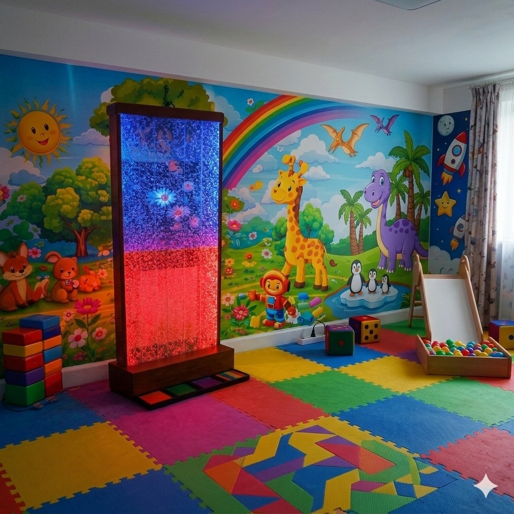 Interactive Bubble Wall