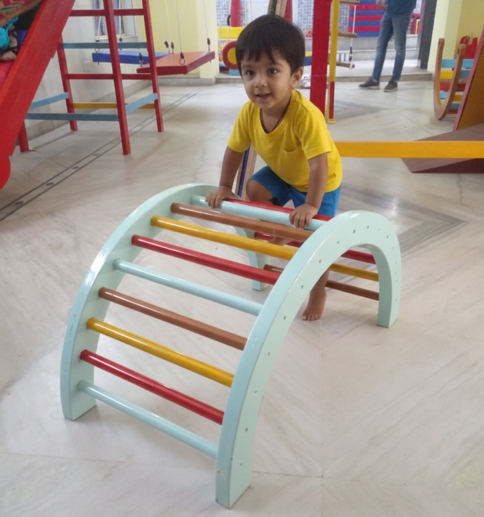  Wooden Rainbow Rocker