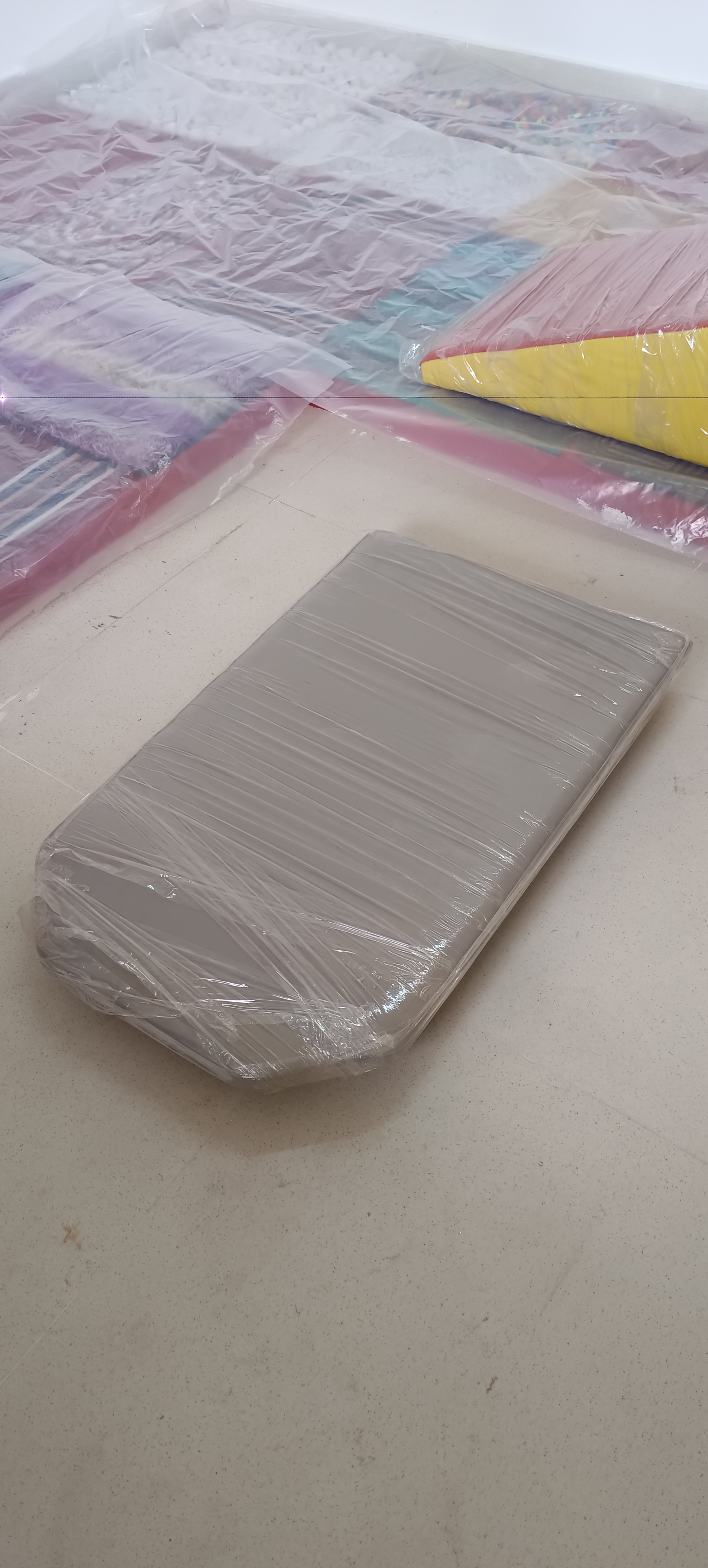 Scooter Board - Rectangle  foam Covered - Padded