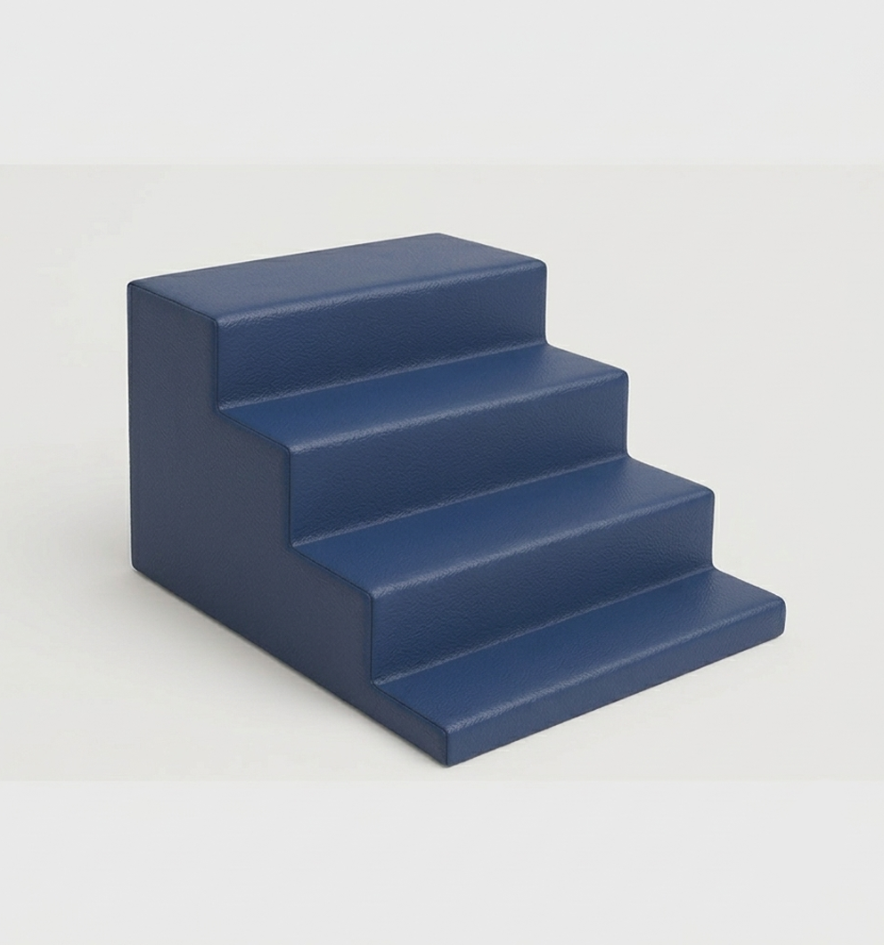 Therapy Steps  - 3 Step and 4 Step Wooden Base with Foam Covering