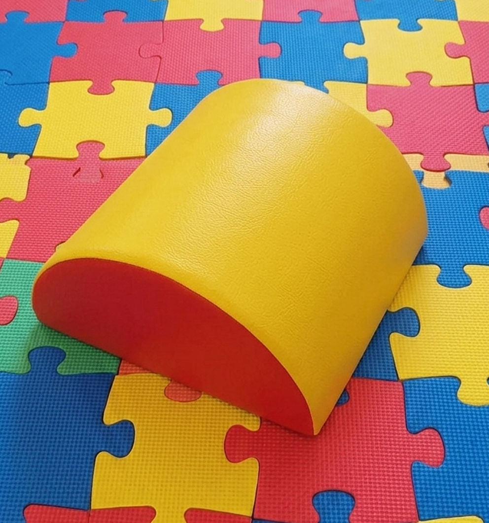 Foam Half-Cylinder Bolster or a Foam Rocker
