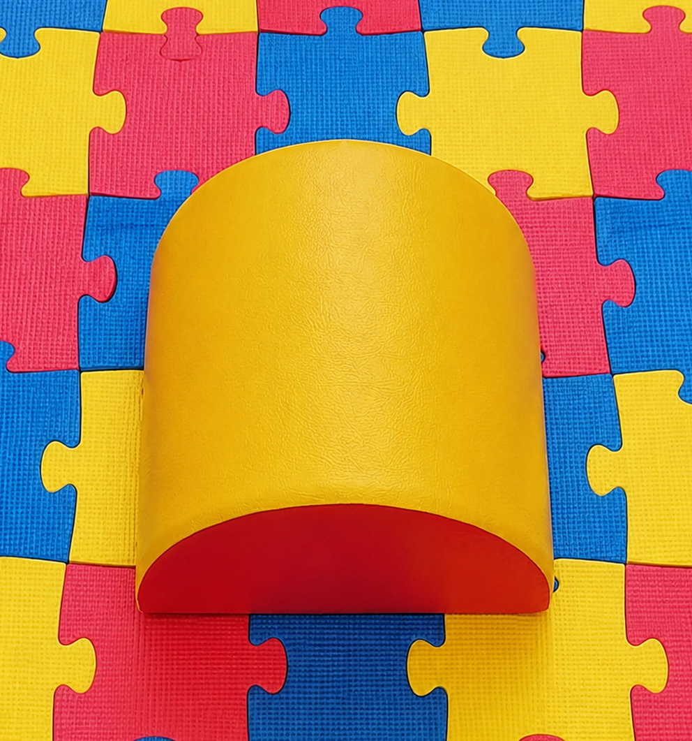 Foam Half-Cylinder Bolster or a Foam Rocker